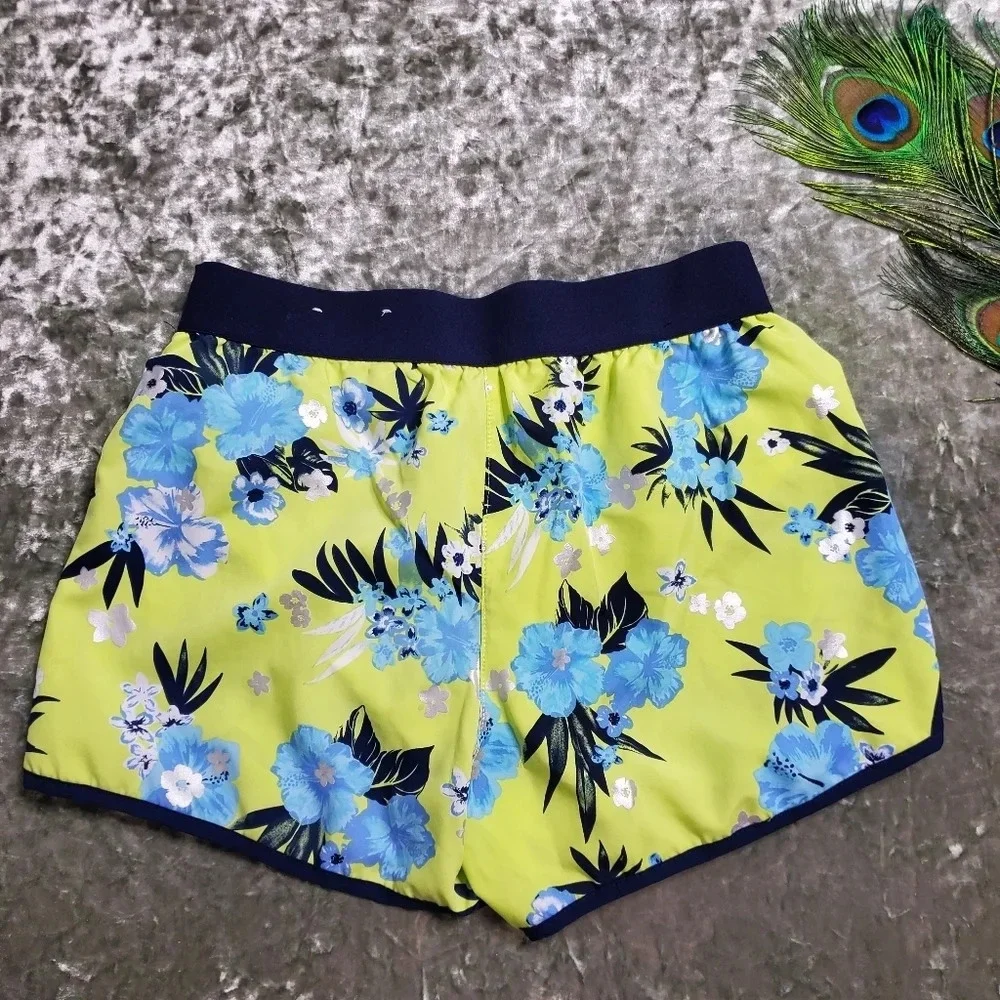 Justice Floral Athletic Shorts
